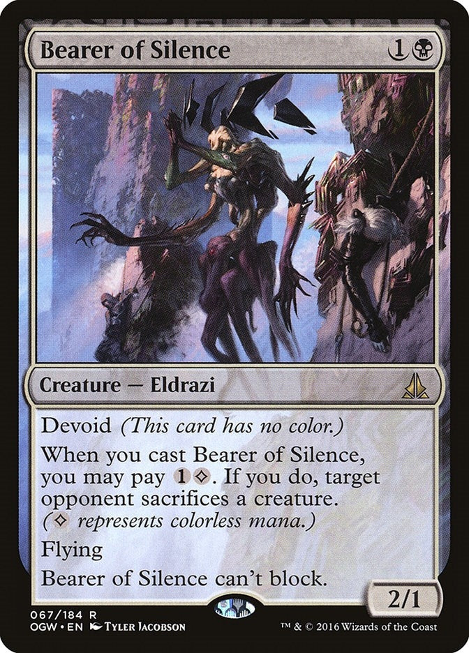 Image for Bearer of Silence (67) [Oath of the Gatewatch]