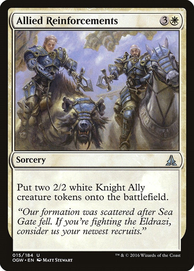 Image for Allied Reinforcements (15) [Oath of the Gatewatch]