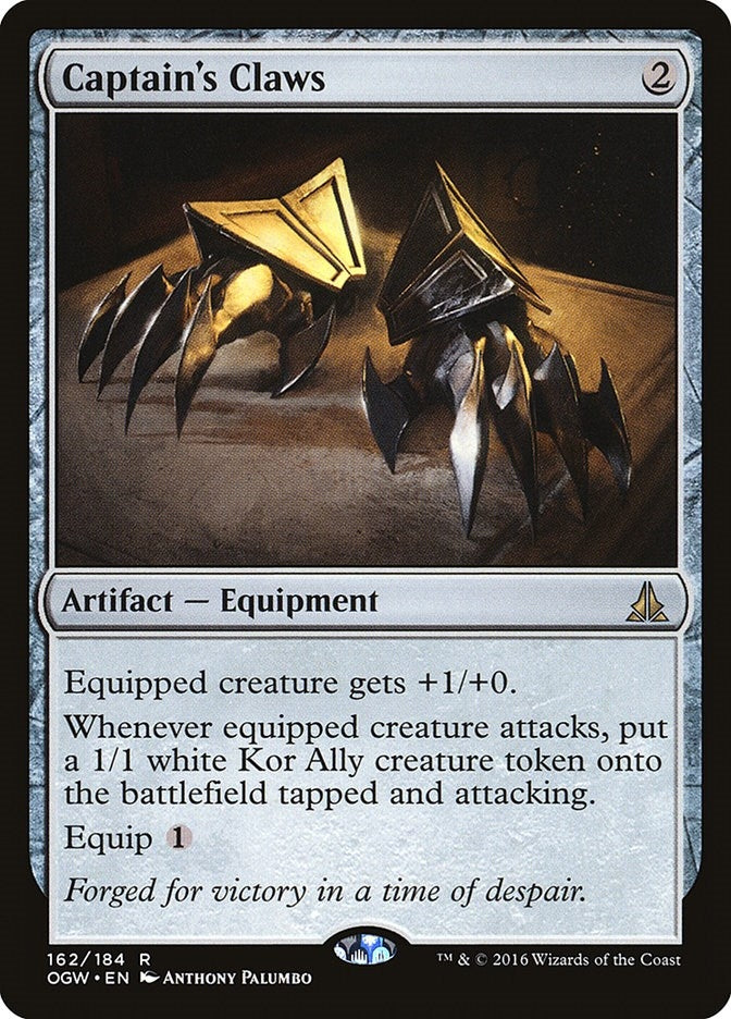 Image for Captain's Claws (162) [Oath of the Gatewatch]