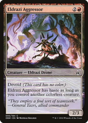Image for Eldrazi Aggressor (95) [Oath of the Gatewatch]