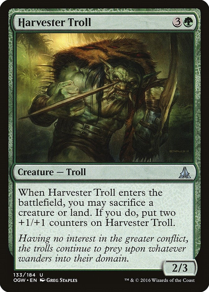 Image for Harvester Troll (133) [Oath of the Gatewatch]