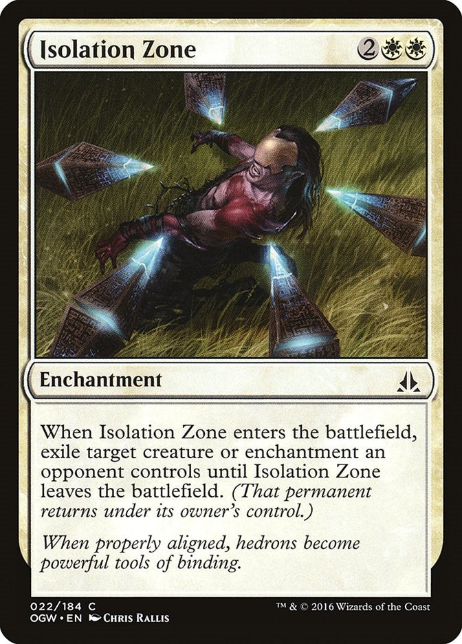 Image for Isolation Zone (22) [Oath of the Gatewatch]