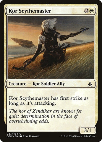 Image for Kor Scythemaster (23) [Oath of the Gatewatch]