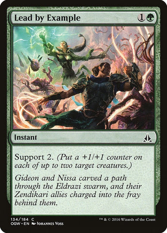 Image for Lead by Example (134) [Oath of the Gatewatch]