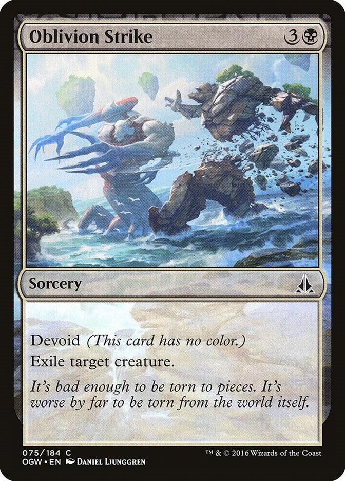 Image for Oblivion Strike (75) [Oath of the Gatewatch]