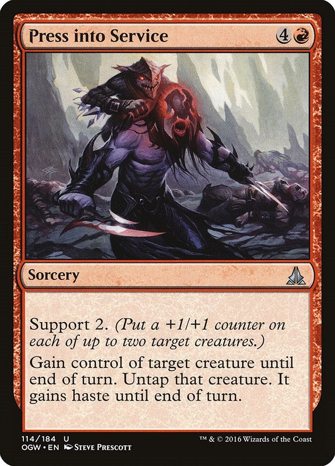 Image for Press into Service (114) [Oath of the Gatewatch]