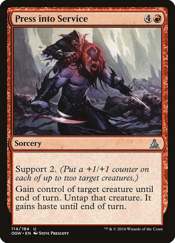 Image for Press into Service (114) [Oath of the Gatewatch]
