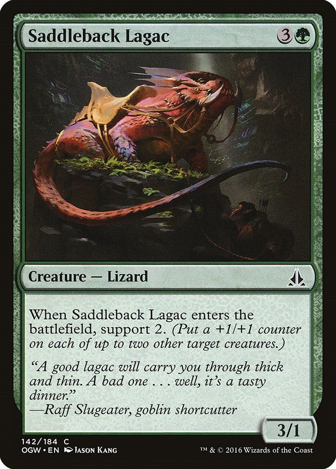 Image for Saddleback Lagac (142) [Oath of the Gatewatch]