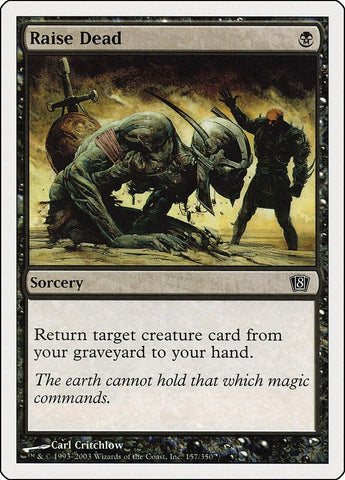 Image for Raise Dead (157) - Magic: The Gathering