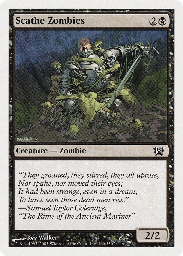 Image for Scathe Zombies (160) - Magic: The Gathering