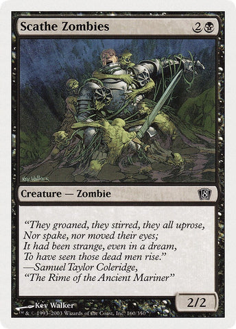 Image for Scathe Zombies (160) - Magic: The Gathering