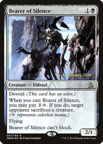 Image for Bearer of Silence (67) [Prerelease Cards]