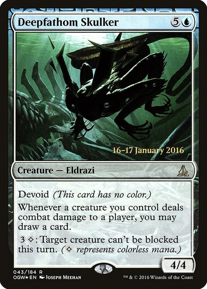 Image for Deepfathom Skulker (43) [Prerelease Cards]