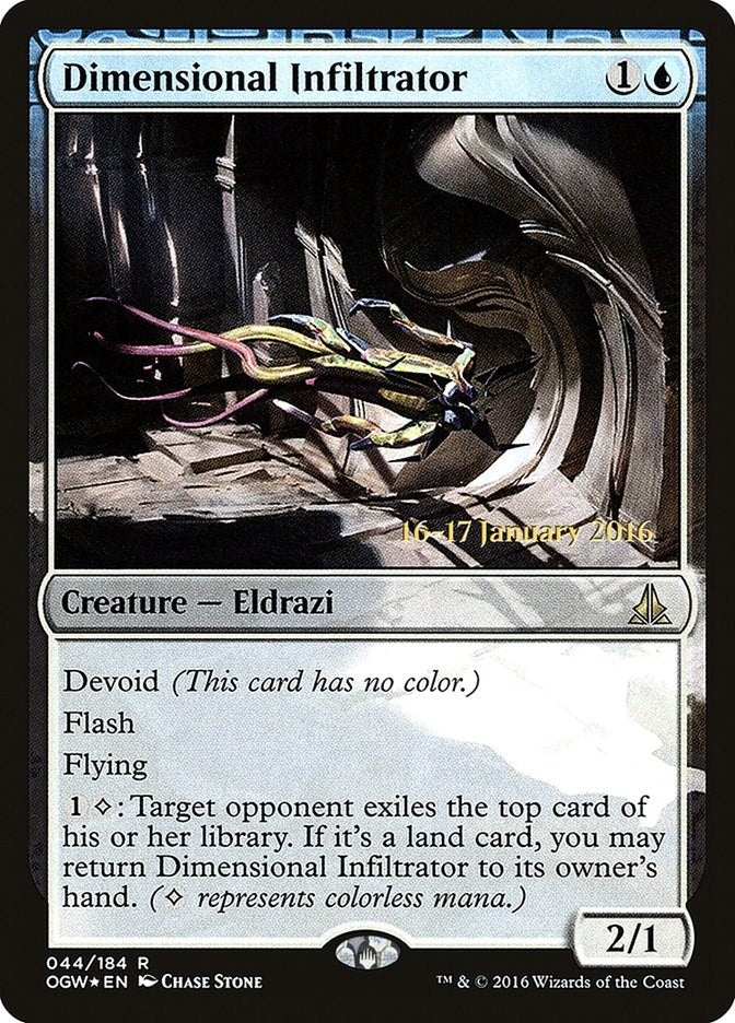 Image for Dimensional Infiltrator (44) [Prerelease Cards]