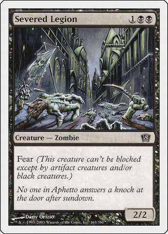 Image for Severed Legion (163) - Magic: The Gathering