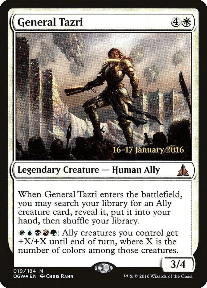 Image for General Tazri (19) [Prerelease Cards]