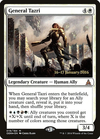 Image for General Tazri (19) [Prerelease Cards]