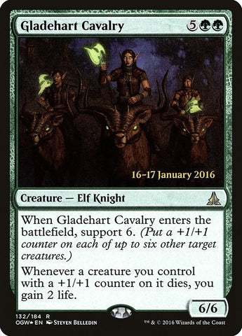 Image for Gladehart Cavalry (132) [Prerelease Cards]