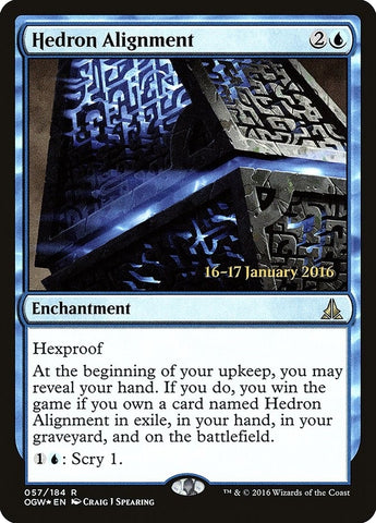 Image for Hedron Alignment (57) [Prerelease Cards]