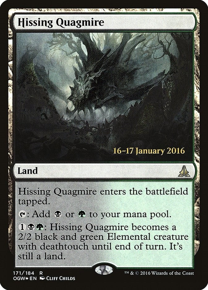 Image for Hissing Quagmire (171) [Prerelease Cards]
