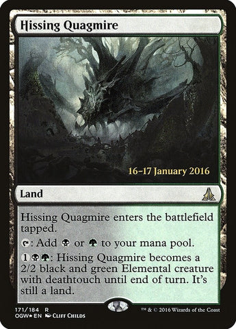 Image for Hissing Quagmire (171) [Prerelease Cards]