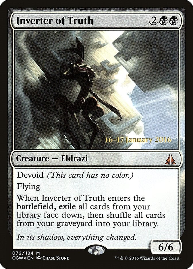 Image for Inverter of Truth (72) [Prerelease Cards]