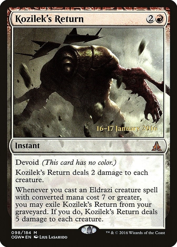 Image for Kozilek's Return (98) [Prerelease Cards]