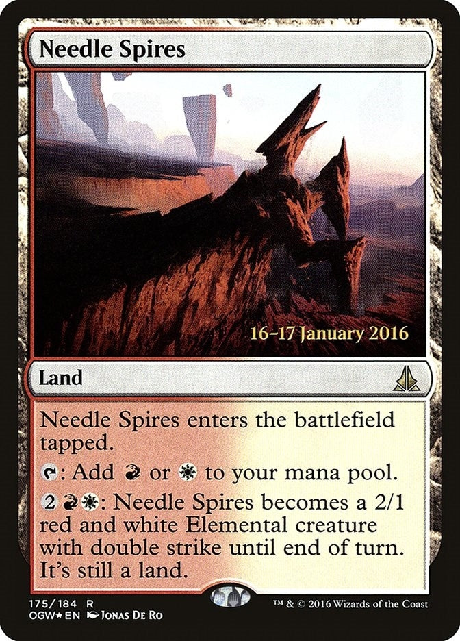 Image for Needle Spires (175) [Prerelease Cards]