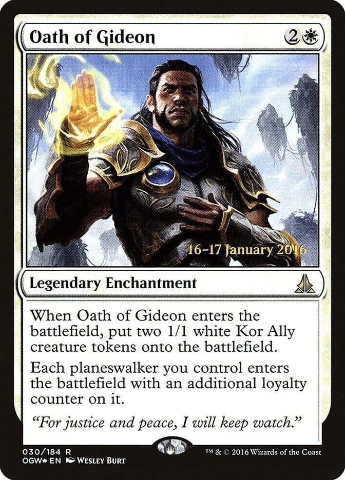 Image for Oath of Gideon (30) [Prerelease Cards]
