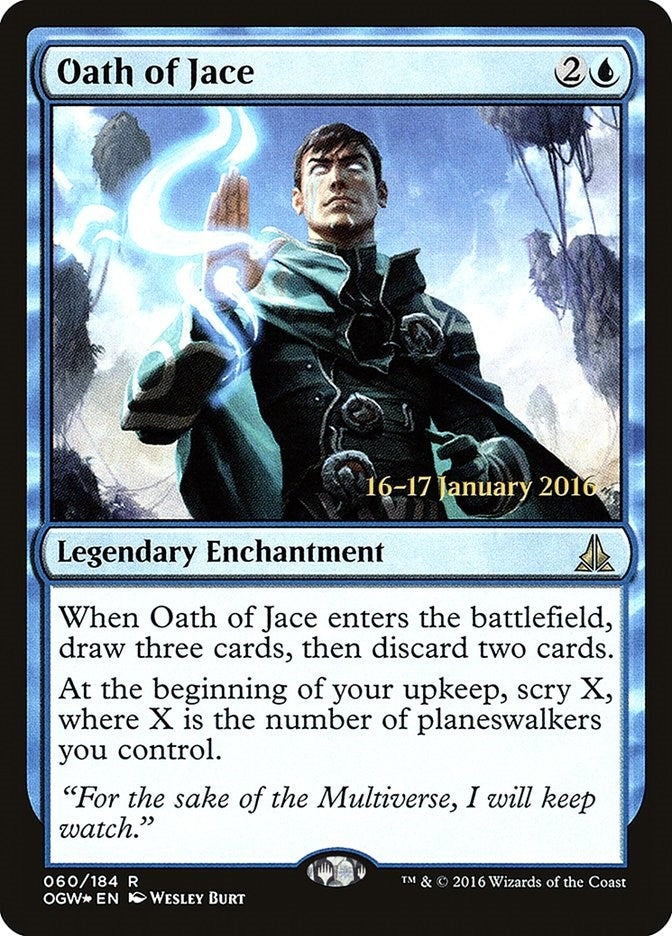 Image for Oath of Jace (60) [Prerelease Cards]
