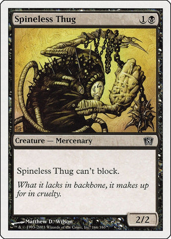 Image for Spineless Thug (166) - Magic: The Gathering
