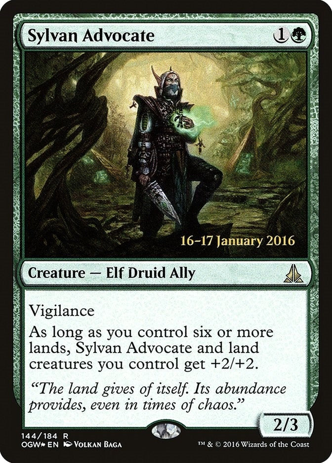 Image for Sylvan Advocate (144) - Magic: The Gathering