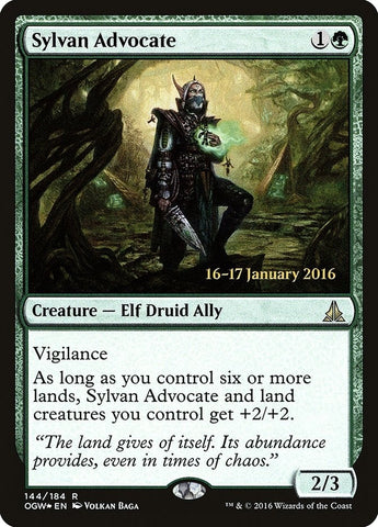 Image for Sylvan Advocate (144) - Magic: The Gathering
