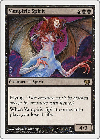 Image for Vampiric Spirit (170) - Magic: The Gathering