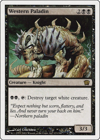 Image for Western Paladin (173) - Magic: The Gathering