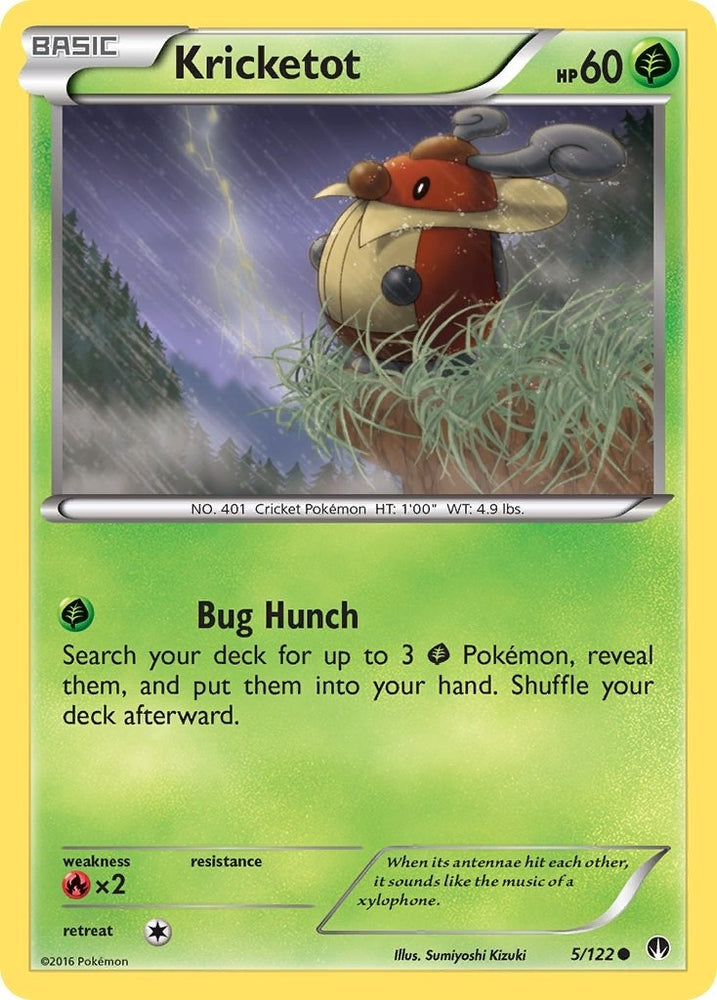 Image for Kricketot (5/122) [XY - BREAKpoint]