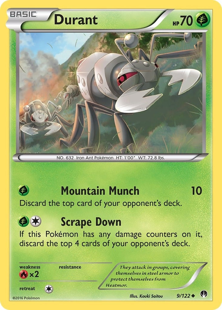 Image for Durant (9/122) [XY - BREAKpoint]