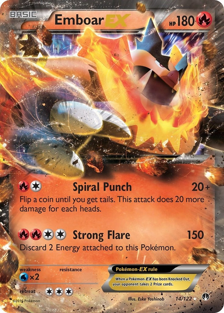 Image for Emboar EX (14/122) [XY - BREAKpoint]