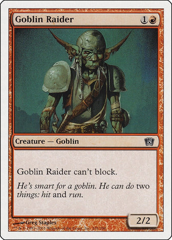 Image for Goblin Raider (191) (8ED)