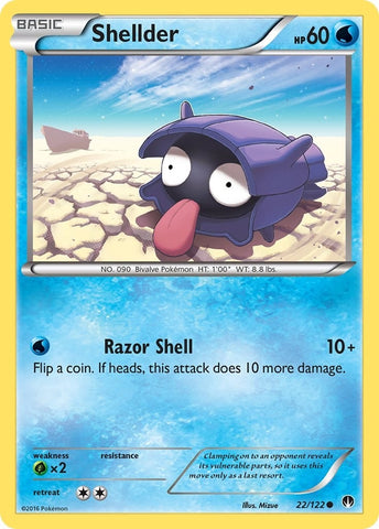 Image for Shellder (22) (22/122) [XY - BREAKpoint]