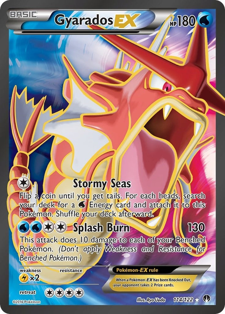 Image for Gyarados EX (Full Art) (114/122) [XY - BREAKpoint]