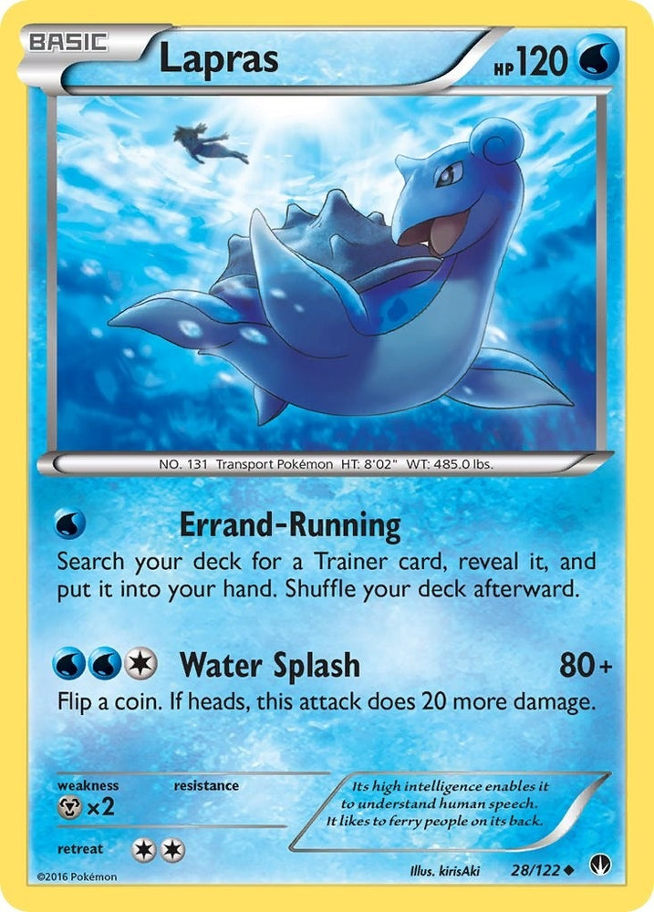 Image for Lapras (28/122) [XY - BREAKpoint]