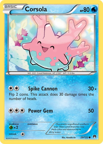 Image for Corsola (29/122) [XY - BREAKpoint]
