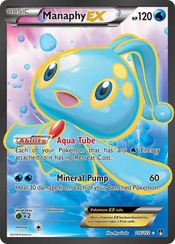 Image for Manaphy EX (Full Art) (116/122) [XY - BREAKpoint]
