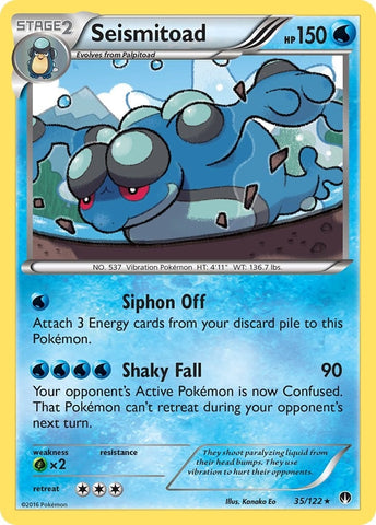 Image for Seismitoad (35/122) - Pokemon