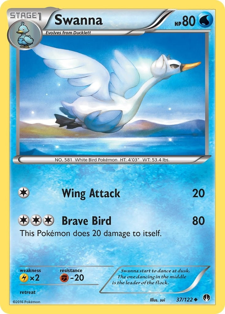 Image for Swanna (37/122) [XY - BREAKpoint]