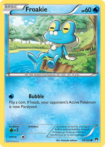 Image for Froakie (38/122) [XY - BREAKpoint]