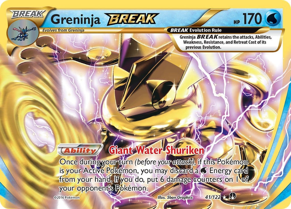 Image for Greninja BREAK (41/122) [XY - BREAKpoint]