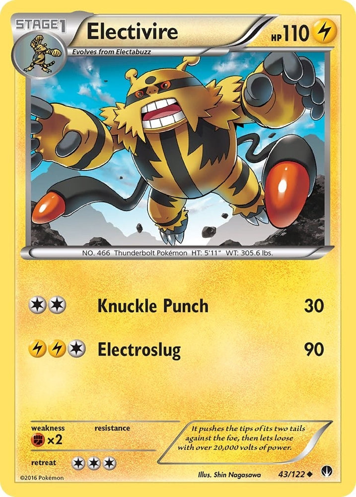 Image for Electivire (43/122) [XY - BREAKpoint]