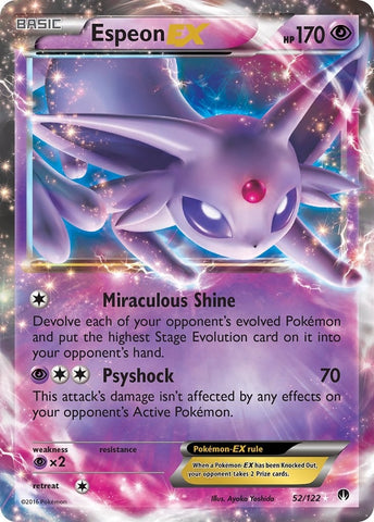 Image for Espeon EX (52/122) [XY - BREAKpoint]